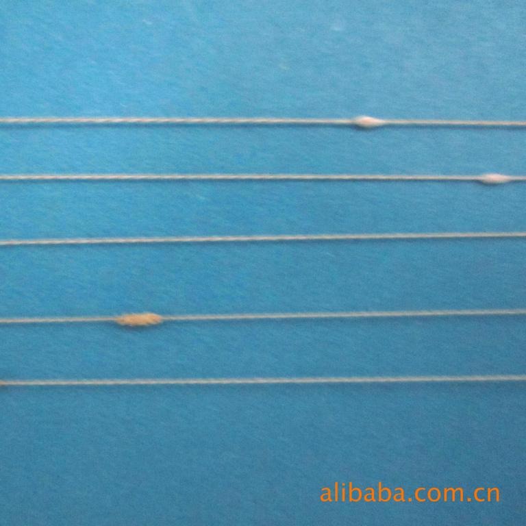 供应花式纱线600D黄白双色点子纱