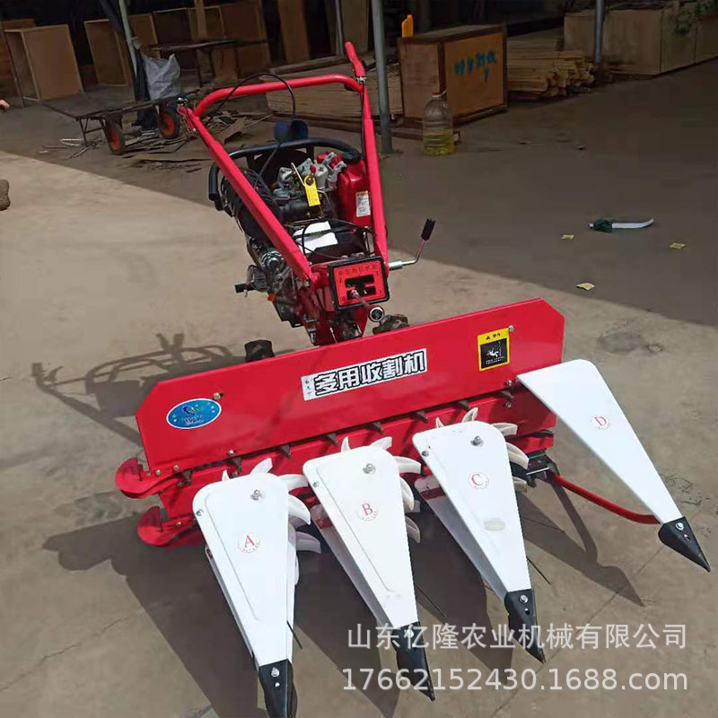 夏枯草甜叶菊收割机 小麦谷子割晒机 宽幅柳条桑条割倒机