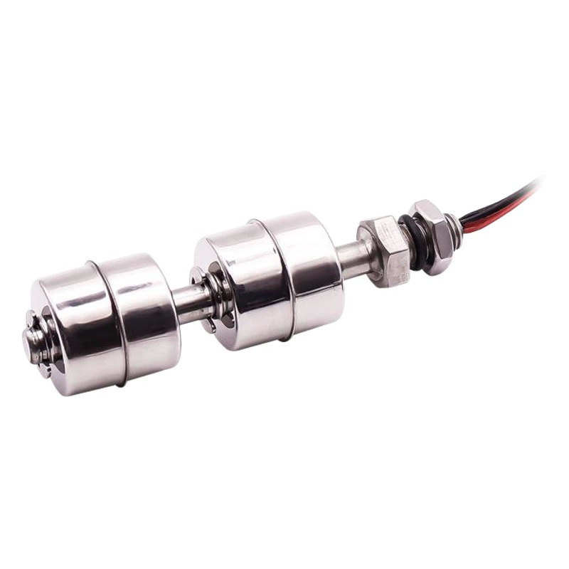 304 металлический двойной шаровой Поплавковый выключатель из нержавеющей стали/переключатель уровня воды/регулятор уровня жидкости/датчик уровня жидкости вверх и вниз