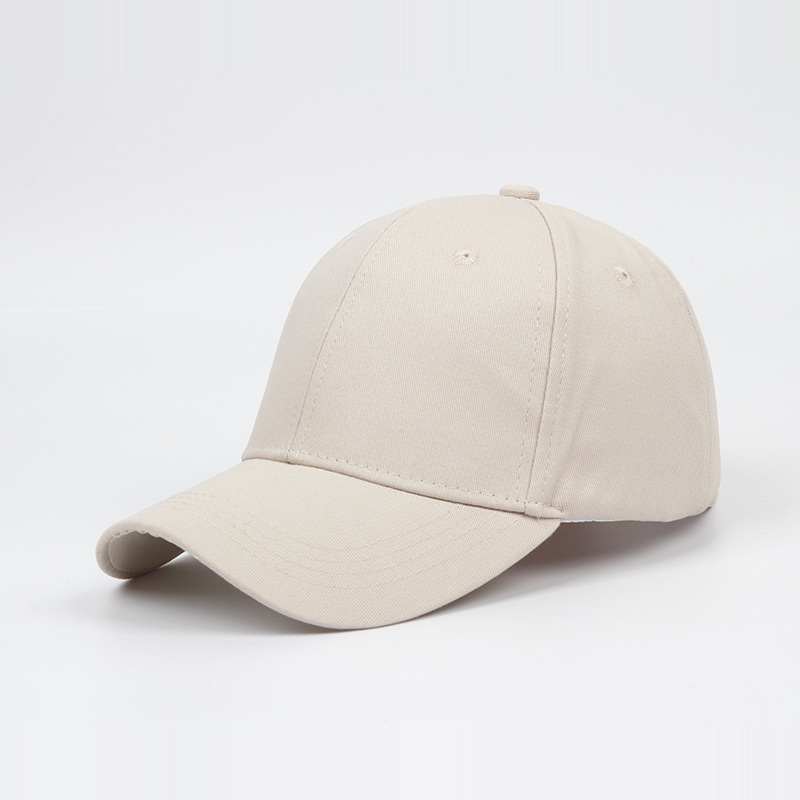 Korean Style Trendy Outdoor Fashion Hat Plain Men's Baseball Cap Sunshade Sun Protection Versatile Hat Trendy