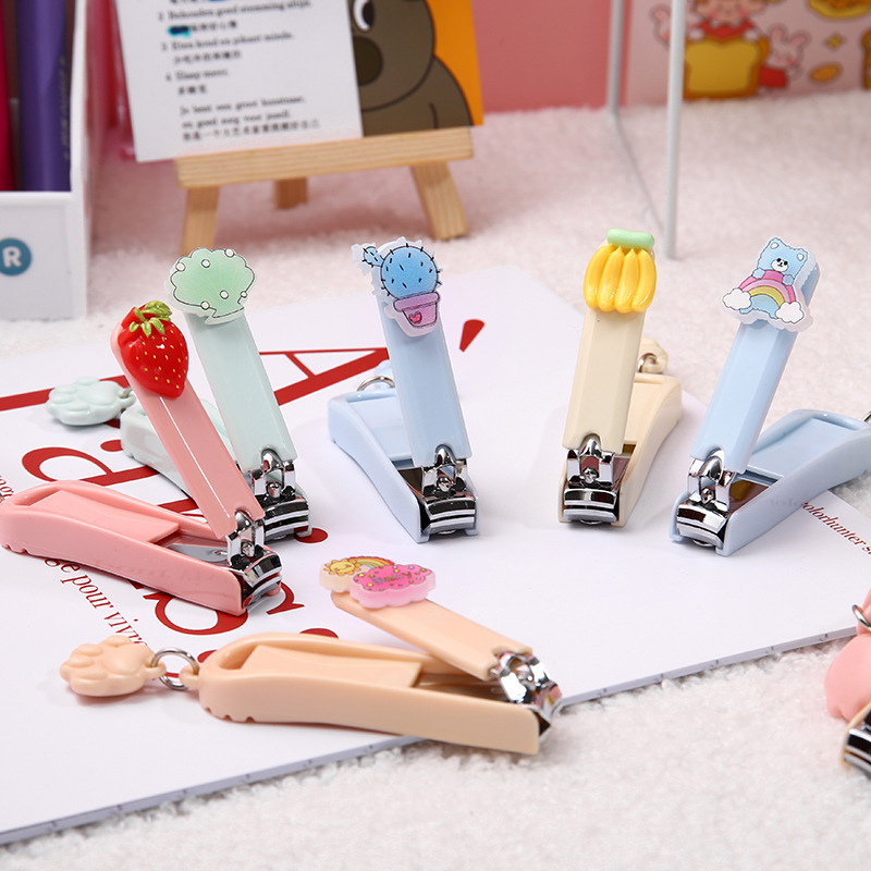 Nail Clippers Cartoon Nail Clippers Douyin Welfare Product Experience Points Home Manicure Nail Clippers Wholesale Creative Cartoon