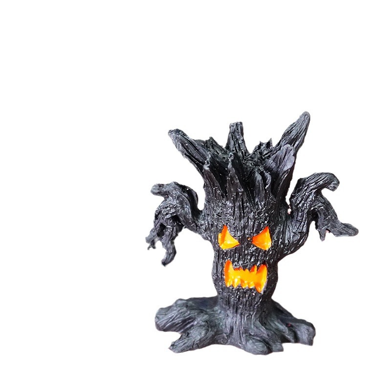 Nueva red de comercio exterior transfronterizo micro paisaje árbol de hadas árbol mágico decoración de escena de Halloween accesorios de decoración árbol demonio