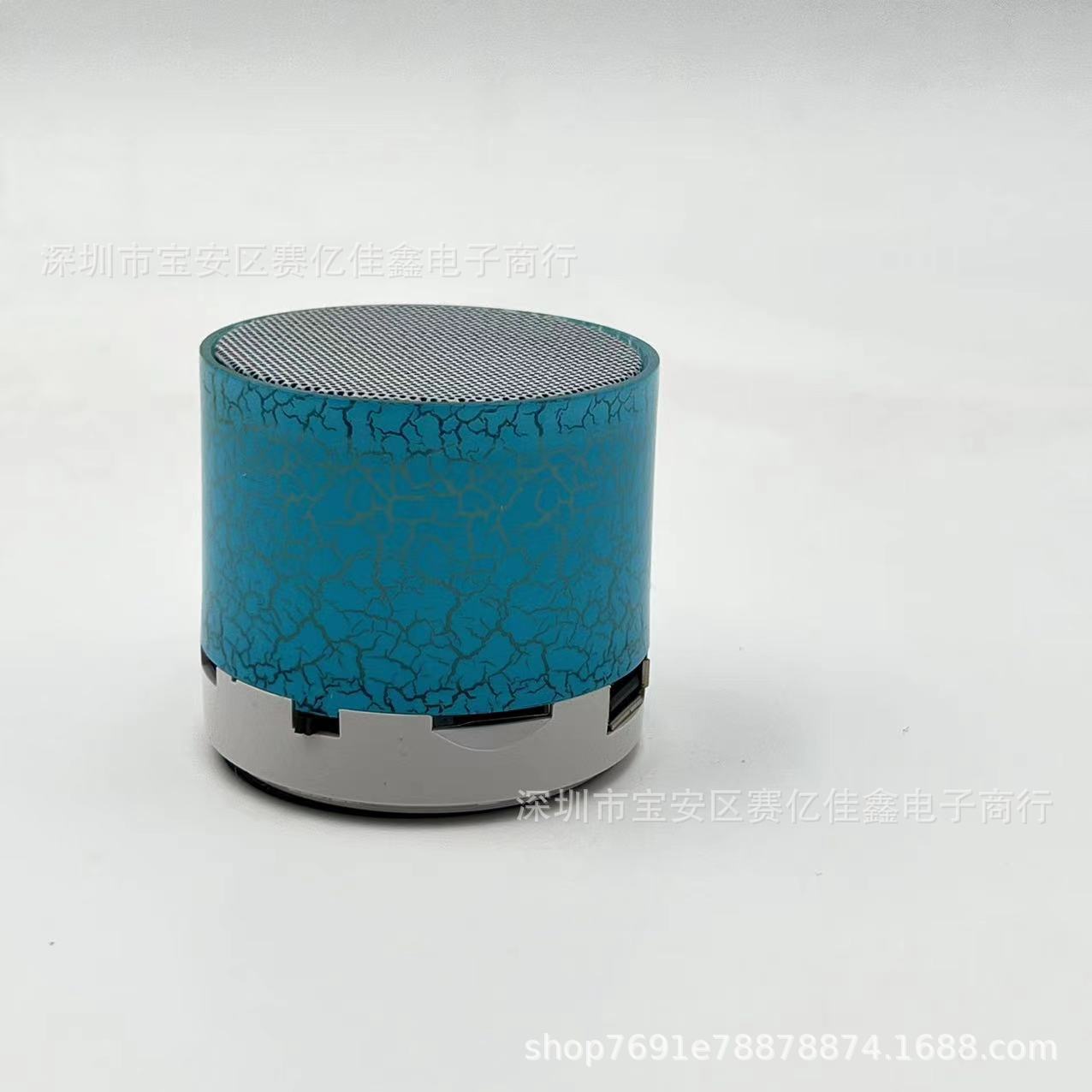 Nueva A9 audio crack colorido inalámbrico portátil Bluetooth altavoz subwoofer tarjeta teléfono móvil regalo al aire libre