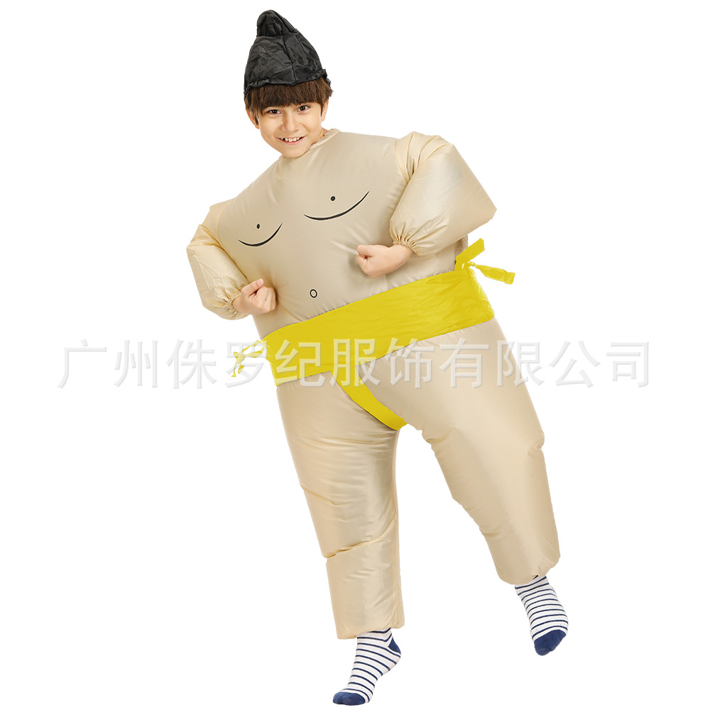 Disfraz inflable para fiesta de Halloween, carnaval, reunión anual, payaso, sumo, ballet