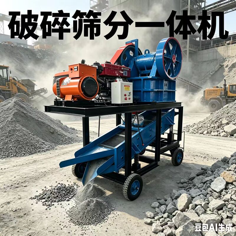 Jaw Crusher, Pebble Crusher, Crushing and Screening Integrated Machine, Stone Crusher, European Version Jaw Crusher Jaw Crusher, Pebble Crusher, Crushing and Screening Integrated Machine, Stone Crusher, European Version Jaw Crusher