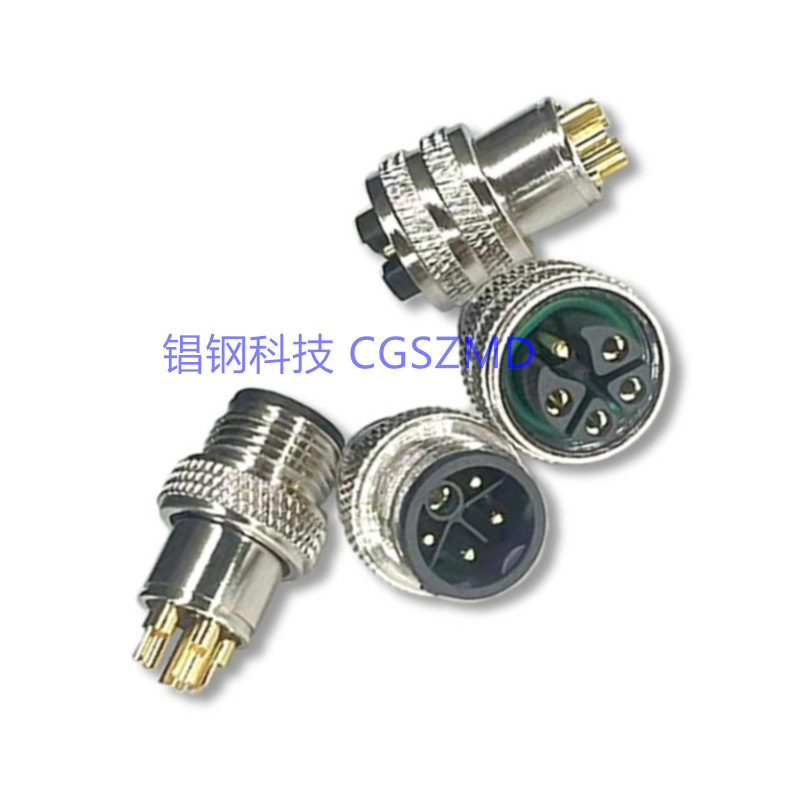 M12 L-Code ��ˮ��Դ��������ͷWaterproof power connector male