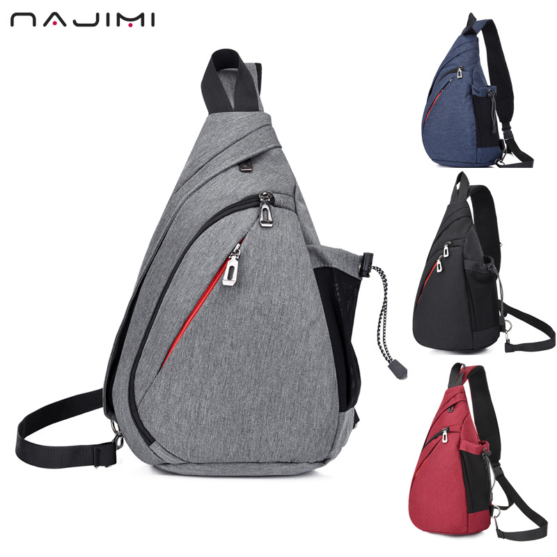 New products capacity leisure time motion Chest pack lady fashion LOGO Satchel outdoors kettle Inclined shoulder bag