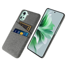 现货适用OPPO Reno11国外手机壳保护皮套OPPO Reno11布纹手机壳