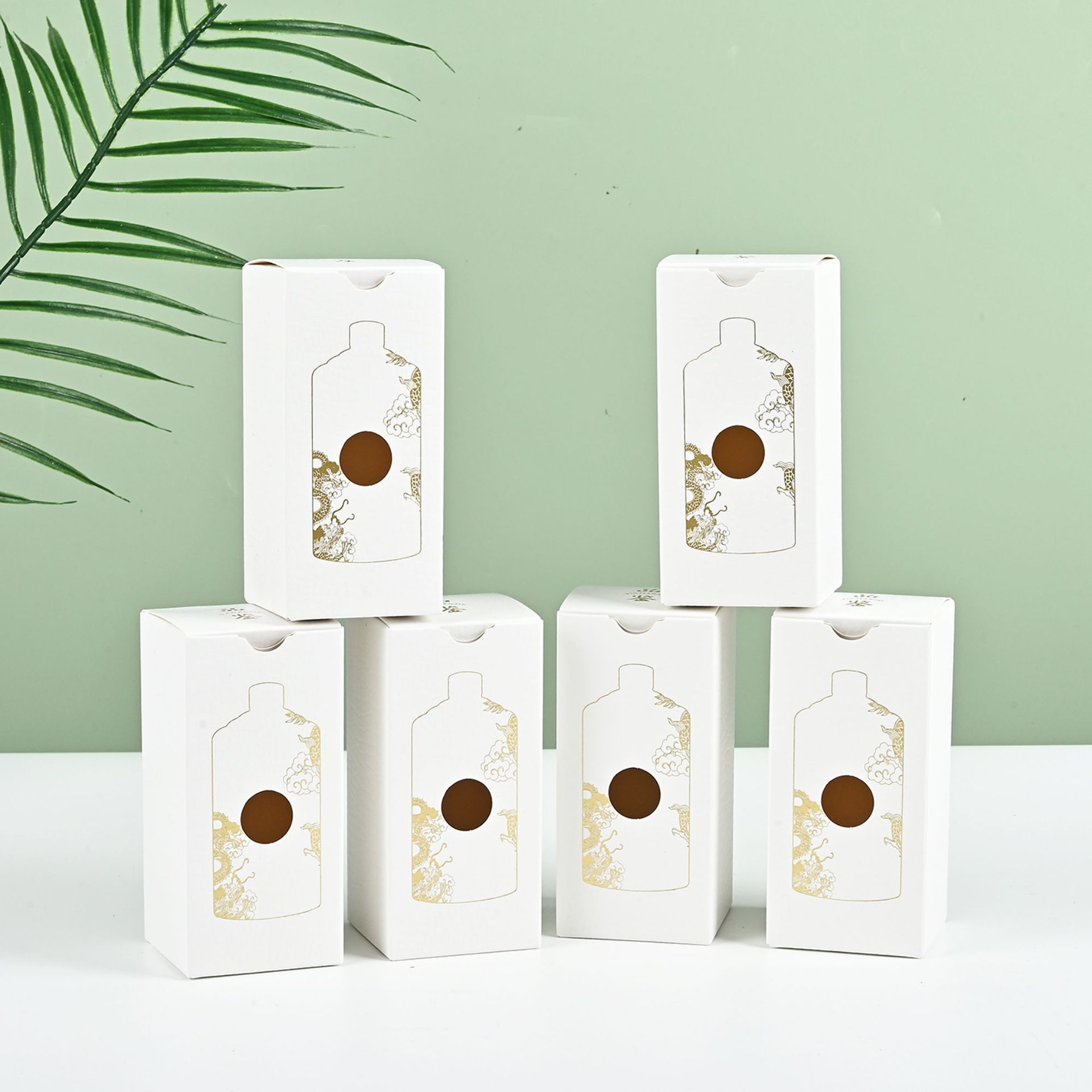 厂家批发白2俩品鉴酒盒彩印白酒包装礼盒现货清仓瓦楞纸精装