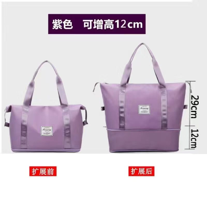 Bolsa de viaje de gran capacidad portátil de gran capacidad polea bolsa de equipaje impermeable en espera de producción bolsa de viaje de negocios corta distancia