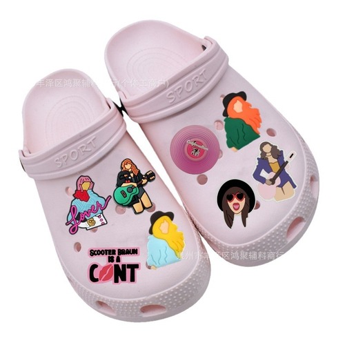 Tyler singer shoe hole shoe flower clip detachable decoration buckle lazy shoes lace buckle cross-border