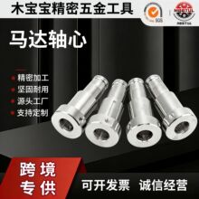 数控车床机加工定制小电机空心轴马达轴芯轴转轴类零件 微型轴心