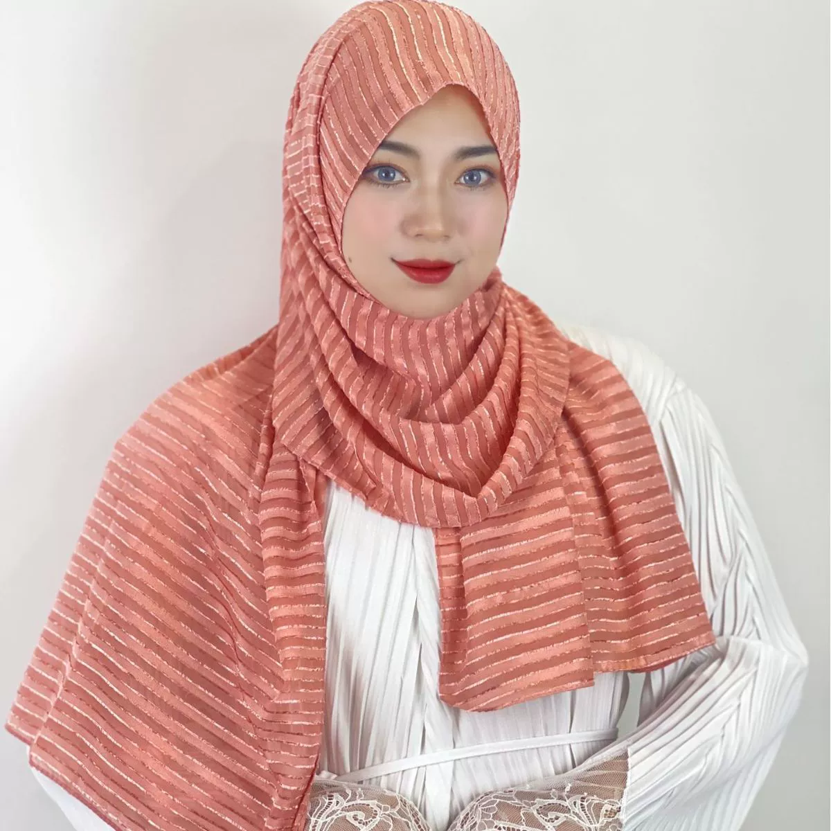 Shiffon ethnic scarf, from Malaysia
