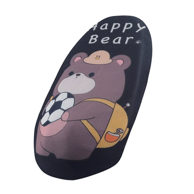 Electric car cushion — cushion cover four seasons universal - schoolbag-bear-code-s