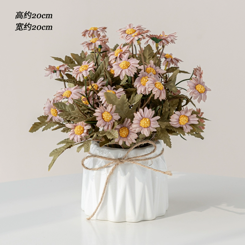 Nordic simulation flower decorative flower decorative flower room fake flowers fake flower plastic flower dining table flower bionic bionic flower bleaching flowers