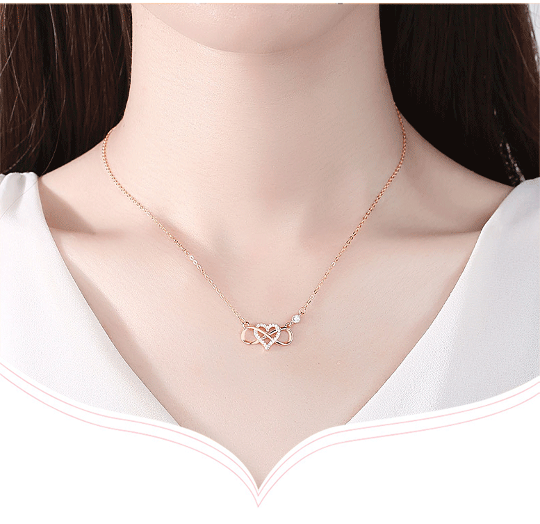 5g Weight 925 Sterling Silver Pendant Material Pendant Necklace Classification 925 sterling silver Chain Material 1 Piece Quantity 925 Sterling Silver Heart Shape Pendant Necklace