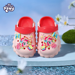 Princess Baby Slippers for Girls, Summer Pony Shoes for Girls, Indoor Non-Slip Infant Sandals for Dropshipping