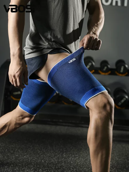 VBOSI Sports Leg Sleeves Knitted Breathable Sports Outdoor Fitness Elastic Compression Thigh Protectors Factory Wholesale