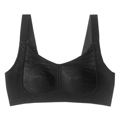 5549 tira de jalea sin costuras soporte suave inalámbrico más tamaño ajustable cepillado ropa interior térmica sujetador ultrafino de las mujeres