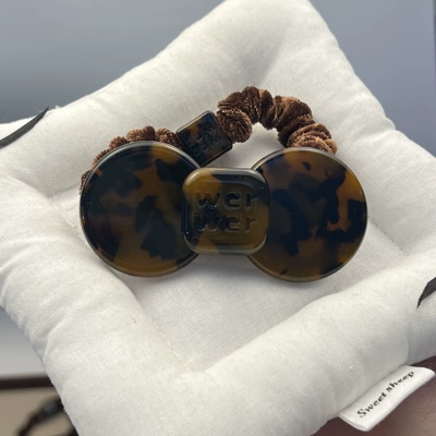 Saç üçün rezinlər, Hair Tie New Acetate Material - large-bow-amber