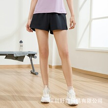 瑜伽服速干运动休闲短裤女宽松透气户外三分裤