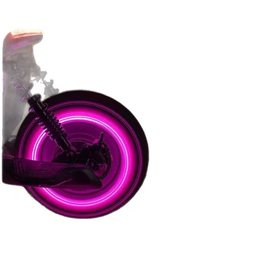 motorcycles, no-wiring tire light modification — Other lights