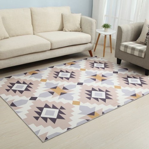 Moderno minimalista nórdico luz casa de lujo sala de estar alfombra sofá mesa de café estera dormitorio gran área alfombra de noche tienda completa