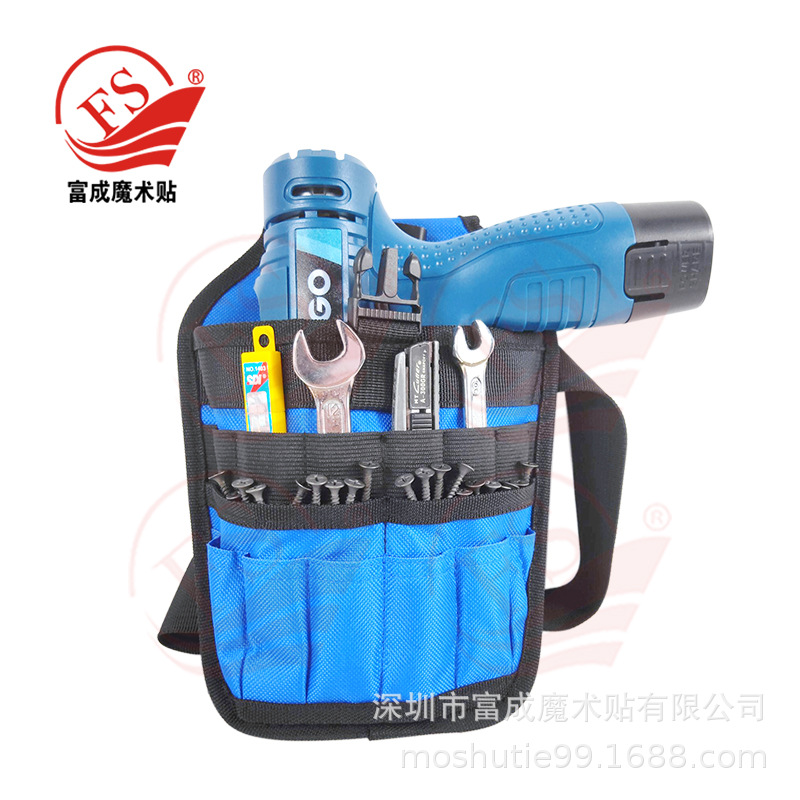 Portable tool Waist pack wrench bolt driver nail Electric drill Etc. tool Storage bag logo