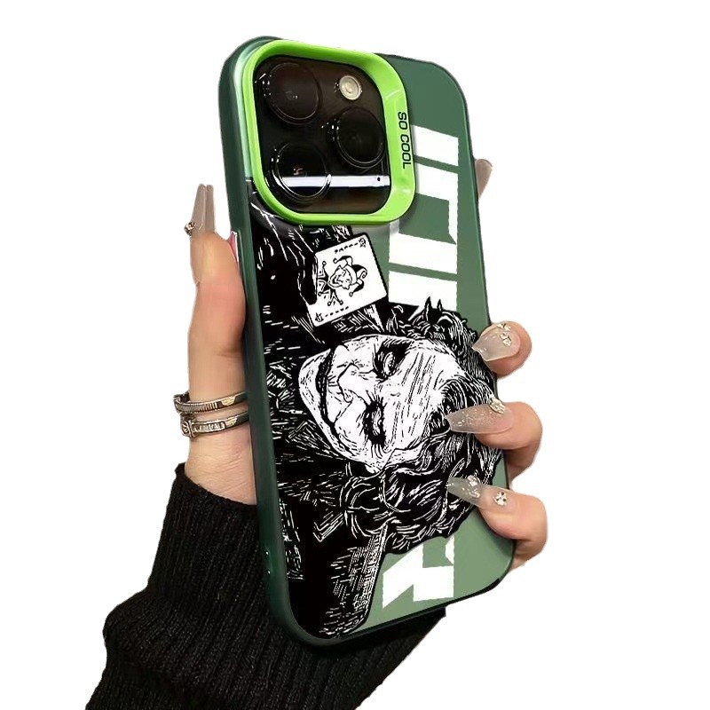 Nuevo payaso genial para iPhone 16 funda para teléfono móvil Apple 15promax/14 anti-caída 13pro12 Europa y América