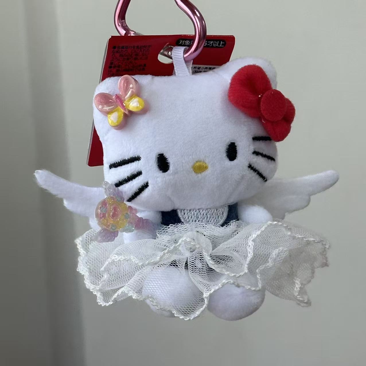 Amor hellokitty muñeca colgante llavero colgante bolsas de regalo bolsas de peluche lindo muñeca colgante lindo