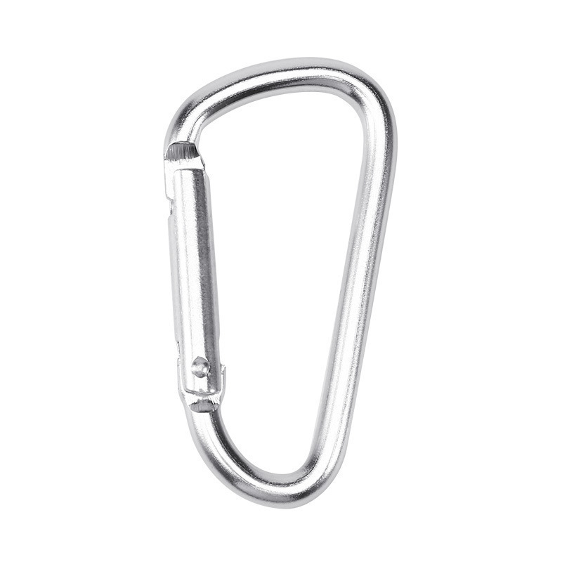 Suitable for Apple Earphone Shell Silver Black Carabiner Packaging Box Pearlescent Bag Chain Mobile Phone Case Packaging