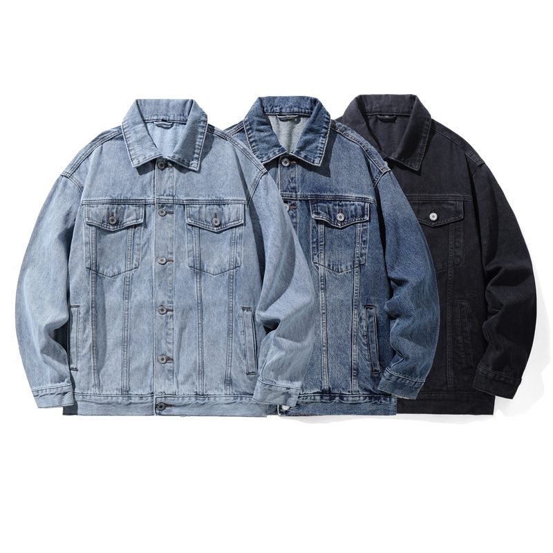 英伦飞行员夹克小众高级感穿搭风型男翻领夹克外套2024高品质新品