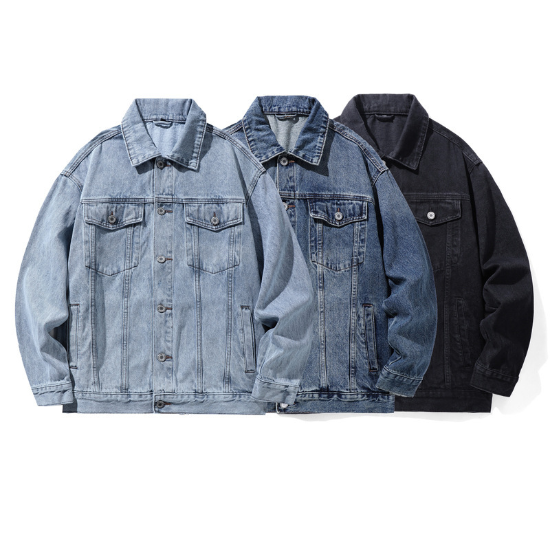 British Bomber Jacket Niche High-end Wear Style Men's Lapel Jacket Coat 2024 high quality New Product