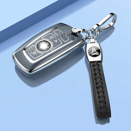 适用宝马3系钥匙套320li三系5系530车1系x1扣x3五系x5壳525刀锋x2