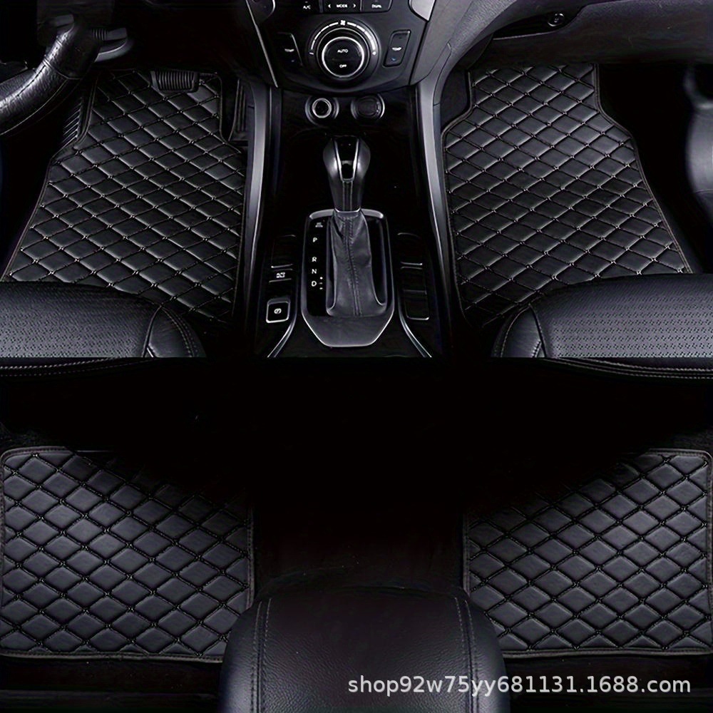 Cross-border best-selling universal car floor mats 5-piece set, waterproof, non-slip, durable leather, suitable for all seasons