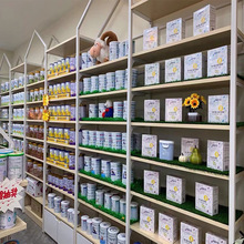 【厂家供应】母婴店奶粉货架 三角造型单双面多功能孕婴用品展架