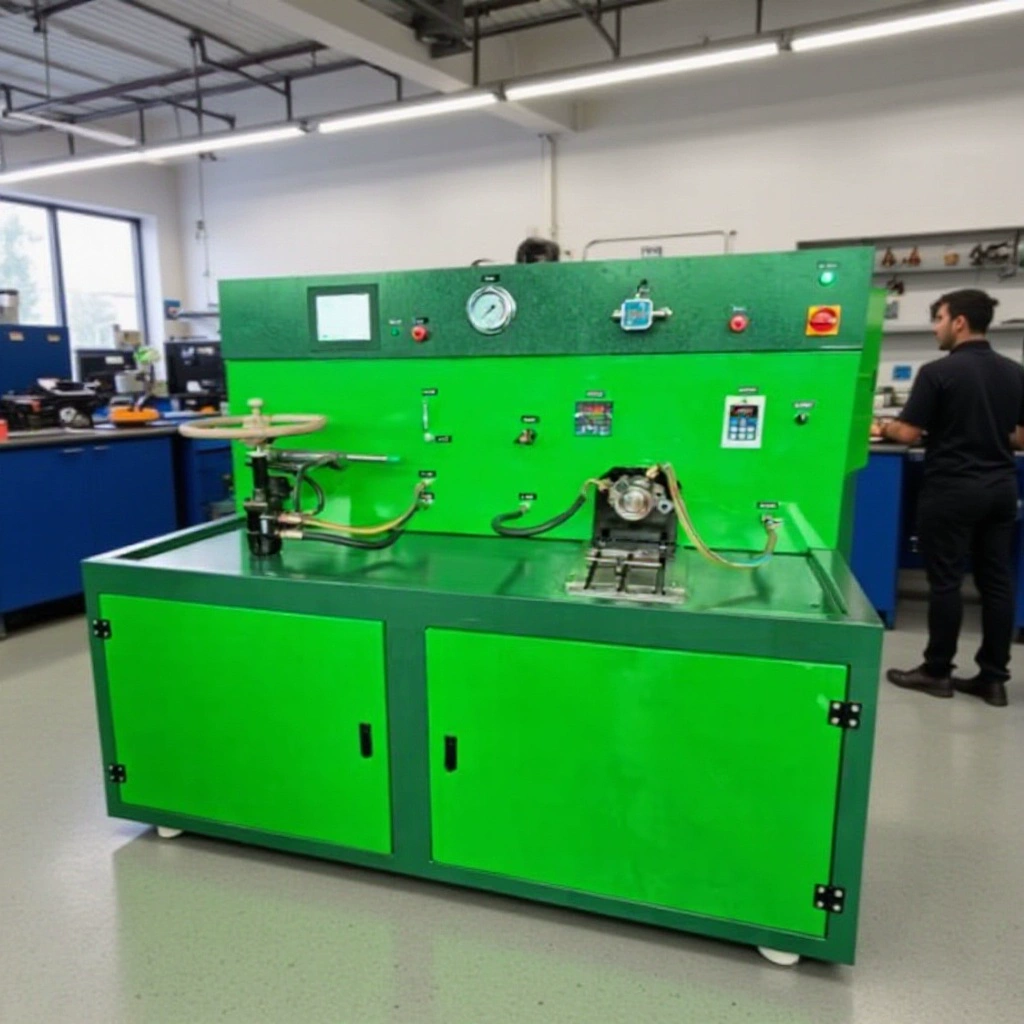 Стенд для испытания гидравлических насосов усилителя рулевого управления Jingda YBGA с функцией измерения давления и изменений расхода в реальном времени