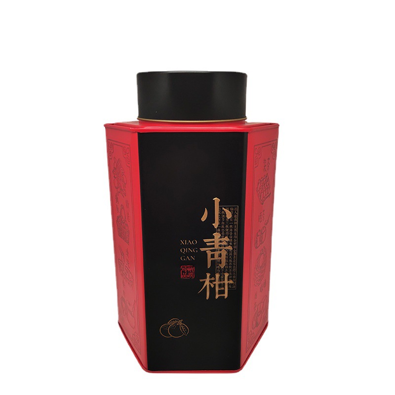 马口铁白茶罐铁罐茶叶空罐小青柑罐子白茶铁盒红茶陈皮储罐