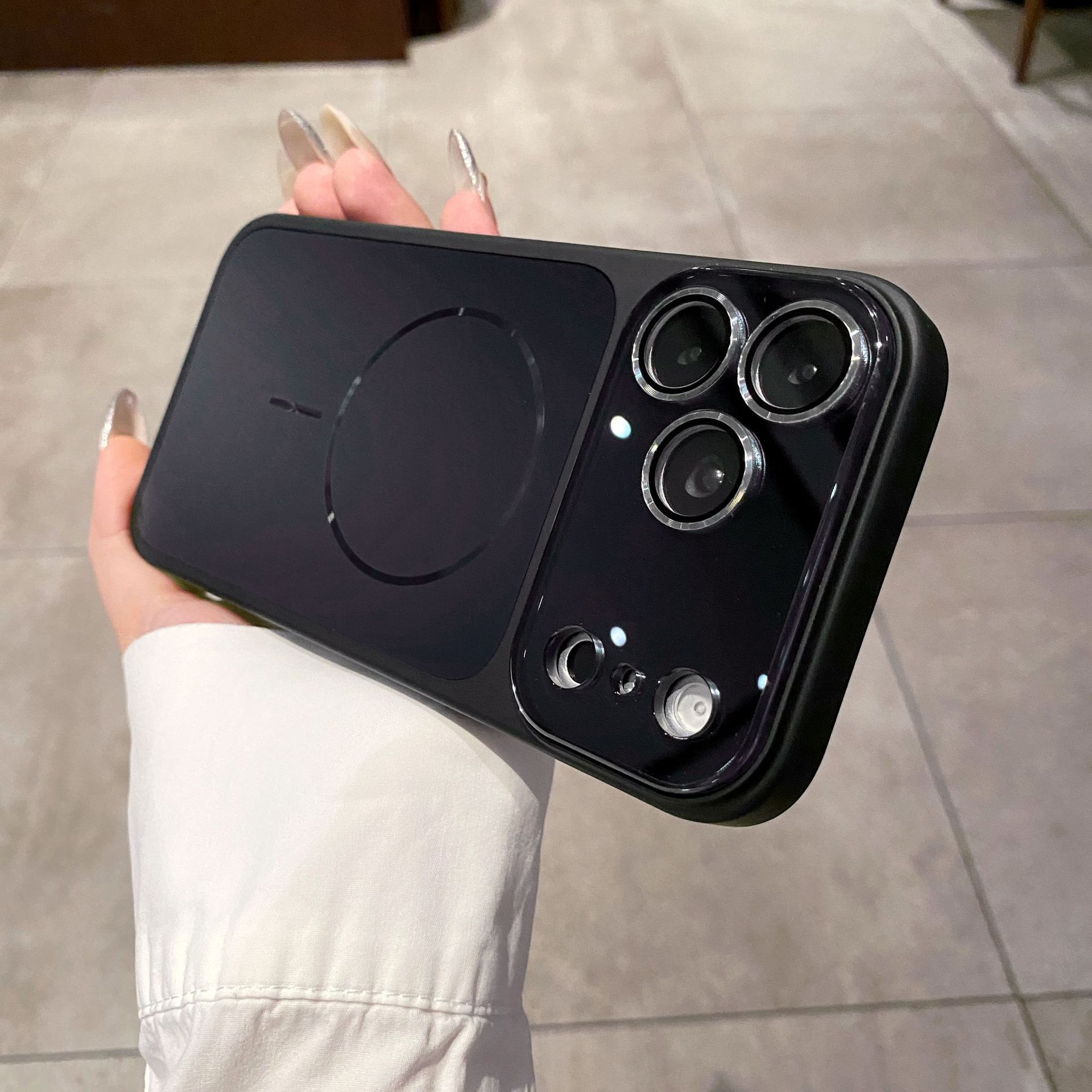 Funda Magnética para iPhone 17 Pro Max y iPhone 16 de PC con Cobertura Completa y Antigolpes image 9