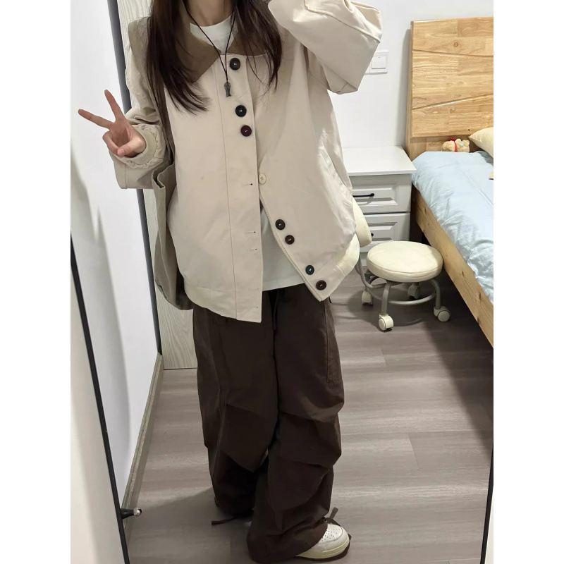 Japanese autumn retro design jacket