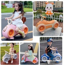 宝宝花生溜溜车儿童花生车高档周岁礼物早教玩具平衡车四轮滑行车