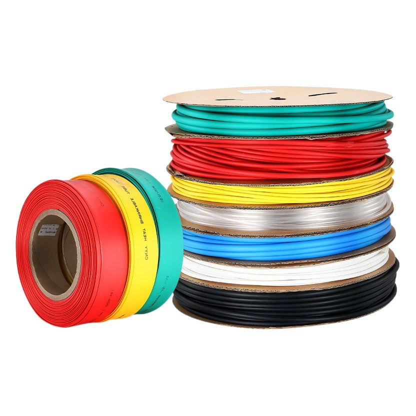 Оптовая Термоусадочная трубка изоляционный рукав утолщенный в 2 раза Термоусадочная трубка низкого напряжения электропроводка водонепроницаемый провод защитный рукав