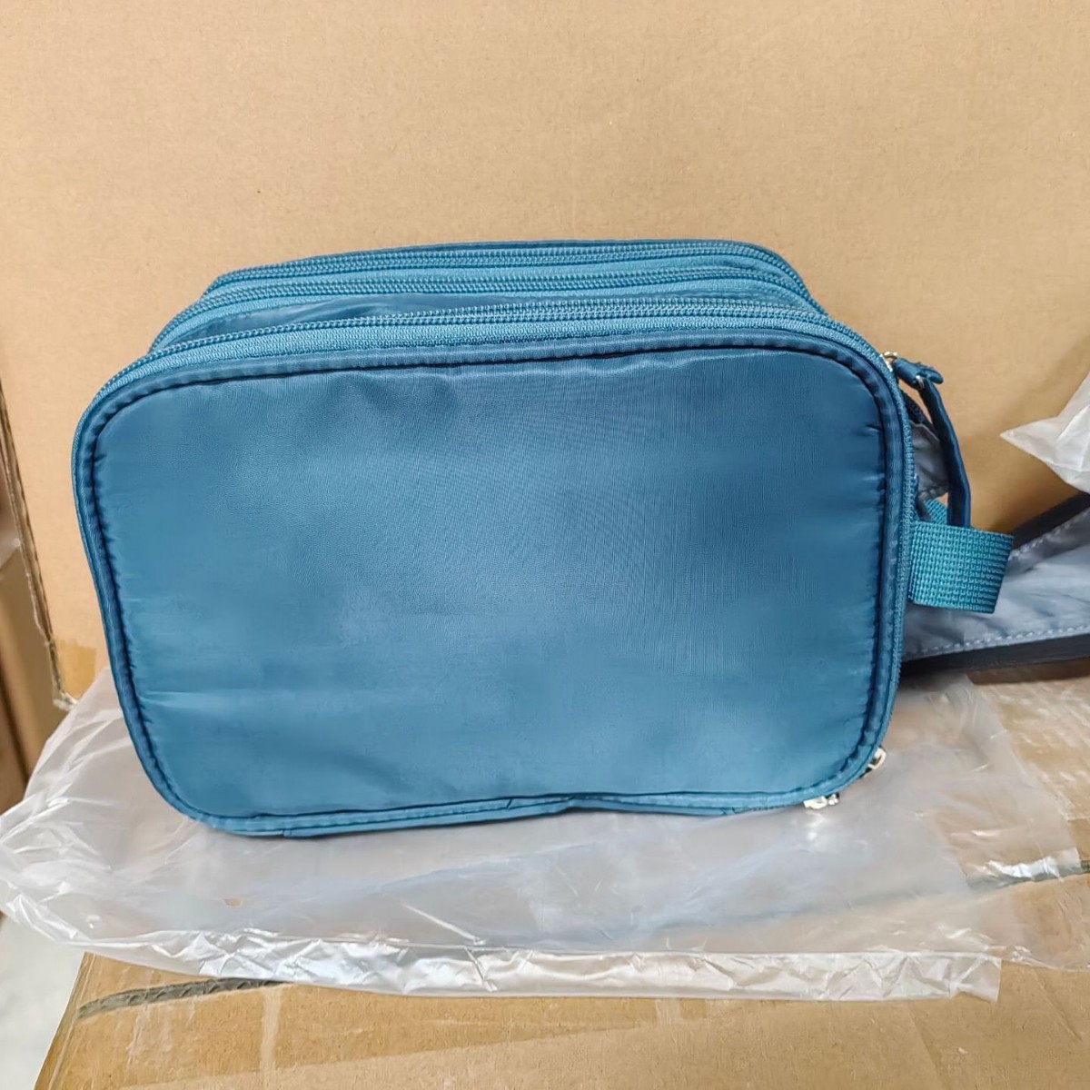 Bolsa de lavado de viaje de negocios de gran capacidad bolsa de cosméticos impermeable bolsa de cosméticos de almacenamiento para hombres