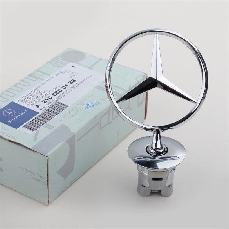 Mercedes-Benz W211 W212 W213 hood emblem, E300 E200 E260L E280 engine emblem, car emblem, head emblem