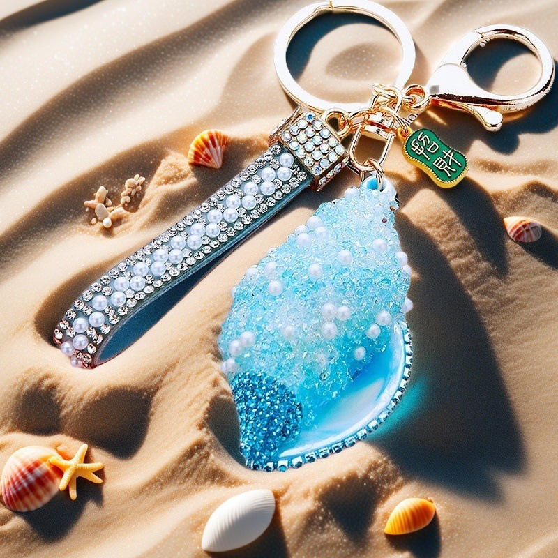 A769 Lucky Conch Candy Color Sky Blue
