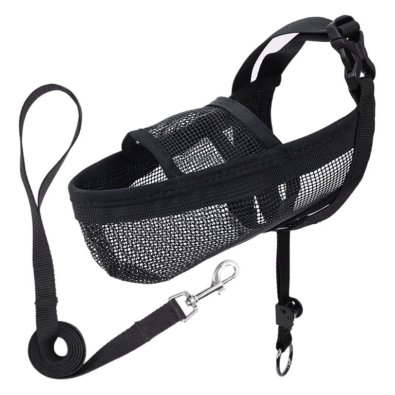 Заводская Внешняя торговля намордник для собак, предотвращающий облизывание, защита от укусов, защита от беспорядка в еде, намордник для домашних животных, дышащая Регулируемая намордник для домашних собак