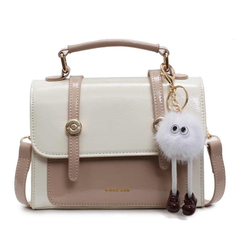 Bolso de mano de nicho coreano para mujeres 2025, nuevo bolso cuadrado de estilo extranjero de alta calidad, mochila de hombro