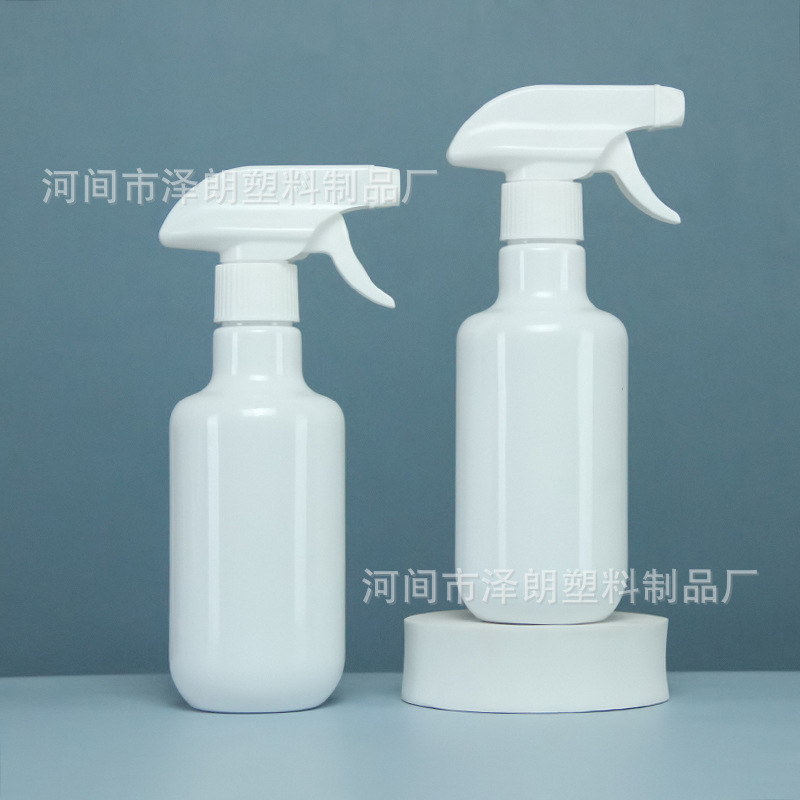 现货批发 350ml液体分装瓶 喷雾瓶手枪式消毒液喷瓶 油污净喷瓶