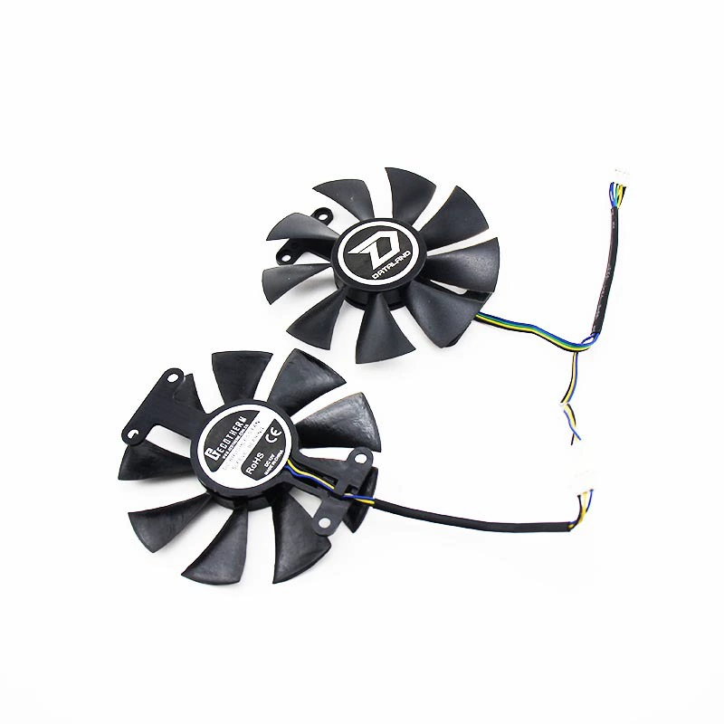 Подходит для Dilan Hengjin RX480 RX470 Cooler 470d Cooler Energy 580 вентилятор графики GA91B2U