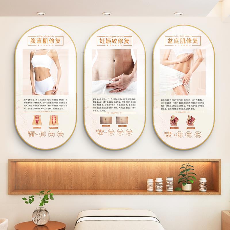 Postpartum Repair Publicity Hanging Painting Uterus Restoration Anatomy Chart Publicity Poster Mural Moon Center Wall Decoration Painting